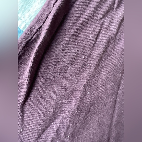 H&M Womens Burgundy Casual Cozy Long Sleeve Top XS - Picture 4 of 5